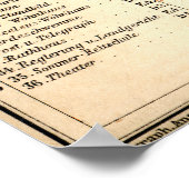 「オステリヒ1911年ザルツブルグ – ディリエルテ・カルテ… ポスター (角)