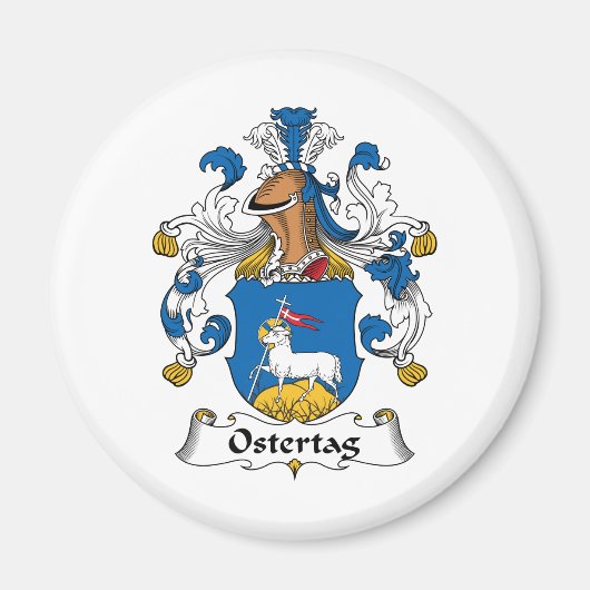 オステルタグ家紋 マグネット (正面)