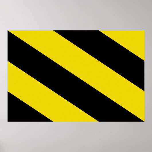 オステルツェル国旗 ポスター (正面)