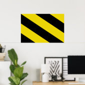 オステルツェル国旗 ポスター (ホームオフィス)