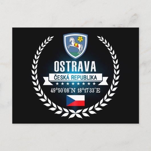 オストラバ ポストカード (正面)
