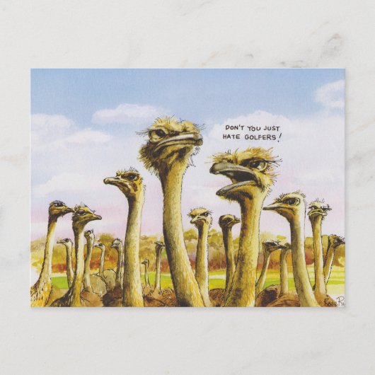 オストリおもしろいッジ ポストカード (正面)