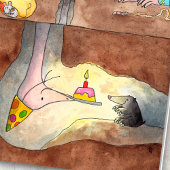 オストリヒハッピーバースデーグリーティングカード(N. Janes) カード