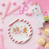 オスナップオアリトルクッキーパーティープレート- WH ペーパープレート (パーティー)