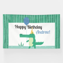 オスナップキュートアリゲーター子供の誕生日パーティー