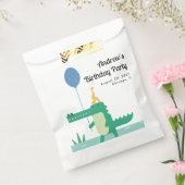 オスナップキュートアリゲーター子供の誕生日 フェイバーバッグ (封をした状態)