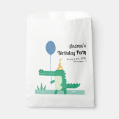 オスナップキュートアリゲーター子供の誕生日 フェイバーバッグ (正面)