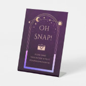 オスナップ神秘的なレインボープラムサンムーンスターズ 台座サイン (正面)