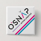 オスナップ角度 缶バッジ (正面)