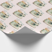 オスナップ |カメラ誕生日 ラッピングペーパー (角)