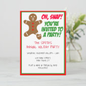 オスナッ招待されましたのホリデーパーティー 招待状 (スタンド正面)