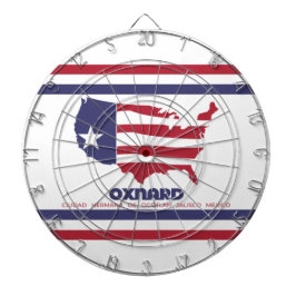オスナード国旗（カリフォルニア） ダーツボード