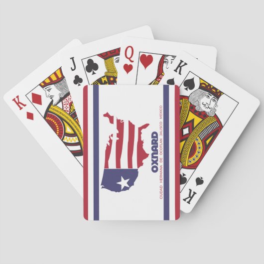 オスナード国旗（カリフォルニア） トランプ (裏面)