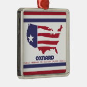 オスナード国旗(カリフォルニア) メタルオーナメント (右)