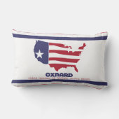 オスナード国旗（カリフォルニア） ランバークッション (裏面)