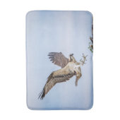 オスプレイの巣への着陸 バスマット (正面縦)