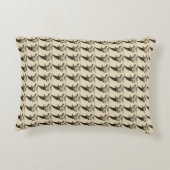 オスプレイの魚のタカ アクセントクッション (裏面)