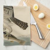 オスプレイの魚のタカ キッチンタオル (四つ折り)