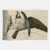 オスプレイの魚のタカ キッチンタオル (横)