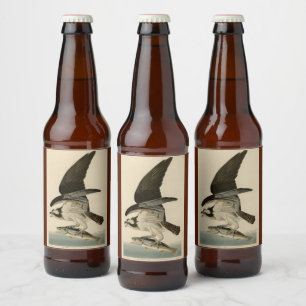 オスプレイの魚のタカ ビールラベル