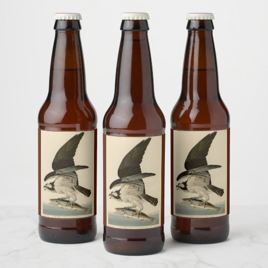 オスプレイの魚のタカ ビールラベル (ボトル)