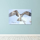 オスプレイキャンバスプリント キャンバスプリント (インサイチュ (ウッドフロア))