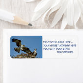 オスプレイズホークス差出人住所ラベル ラベル (インサイチュ)