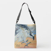 「オスプレイ着陸」 クロスボディバッグ (裏面)