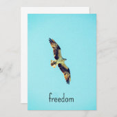 オスプレイ芸術 サンキューカード (正面/裏面)