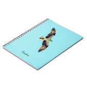 オスプレイ芸術 ノートブック (左側)