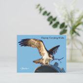 オスプレイ運の棒はがき ポストカード (スタンド正面)