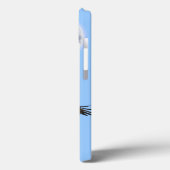 オスプレイ飛んでいる(フィッシュイーグル)&ムーン Case-Mate iPhoneケース (裏面 / 左)