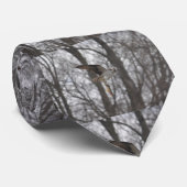 オスプレイ飛んでいる&魚の野生生物の写真のシーン ネクタイ (ロール)