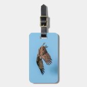 オスプレイ飛行中のハネムーンアイランド州パーク ラゲッジタグ (正面縦)