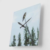 オスプレイ9028 スクエア壁時計 (傾斜)