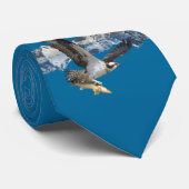 オスプレイ&フィッシュワイルドライフファッションネクタイ ネクタイ (ロール)