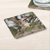 オスプレワイルドライフ紙コースター スクエアペーパーコースター (アングル)