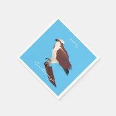 オスプレーホークラプターサンダー_コーブ スタンダードカクテルナプキン (角)