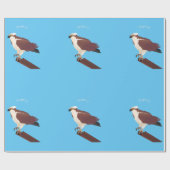 オスプレーホークラプターサンダー_コーブ ラッピングペーパー (フラット)