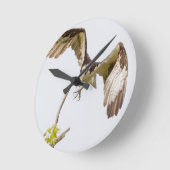 オスプレ来イのアットユー ラウンド壁時計 (傾斜)