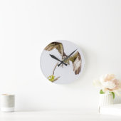 オスプレ来イのアットユー ラウンド壁時計 (ホーム)