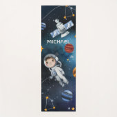 オスペース+スペース+宇宙飛行士+シャトル ヨガマット (正面)
