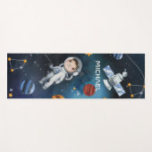 オスペース+スペース+宇宙飛行士+シャトル ヨガマット (正面(横))