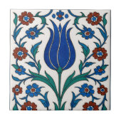 オスマンフローラタイル – 伝統的チューリップデザイン タイル (正面)