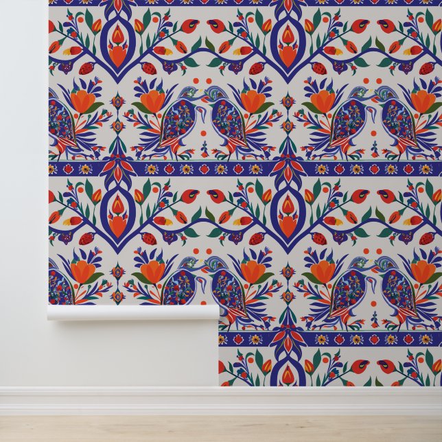 オスマン中国と花の動機 壁紙 (アプリケーション)