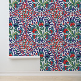 オスマン中国と花の動機 壁紙