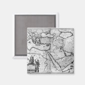 オスマン帝国の地図 マグネット (正面/裏面)