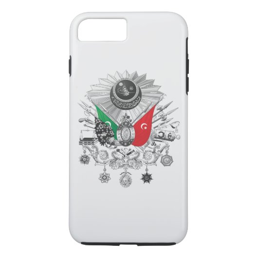 オスマン帝国グレースケール紋章 Case-Mate iPhoneケース (裏面)