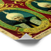 オスマン朝のスルタンヴィンテージ ポスター (角)