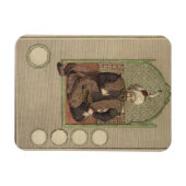 オスマン1世（1259年～1326年）オスマン帝国の創始者 マグネット (横)